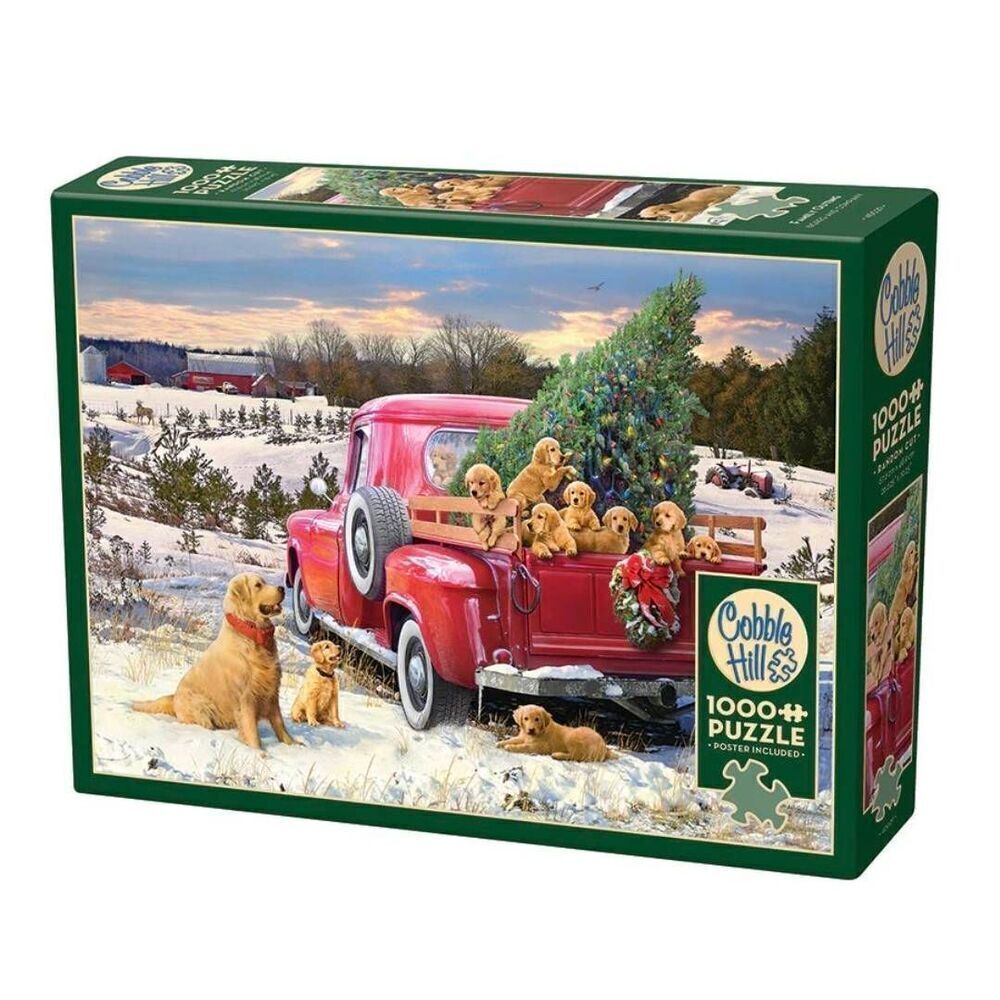 Cobble Hill Family Outing Dogs 1000 pc Jigsaw Puzzle